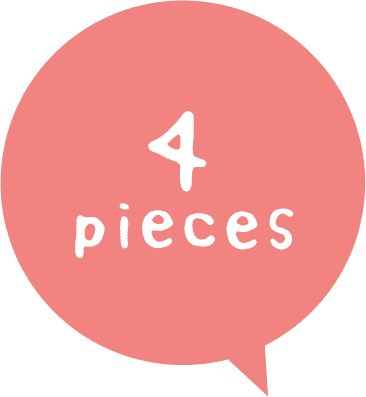 4pieces